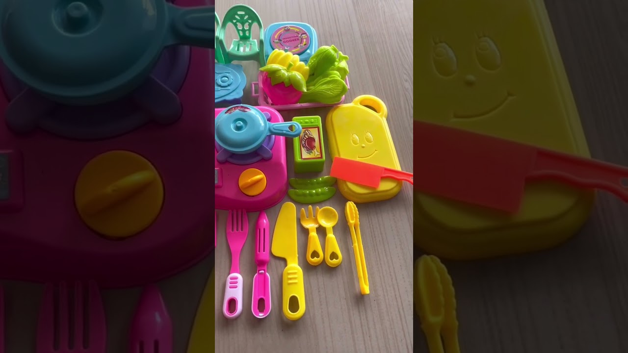 Miniature Kitchen Set | Plastic Kitchen Set 🥳✨✨