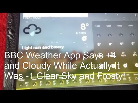 New Bbc Weather App Inaccurate Bring Back Met Office Youtube