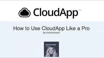 Using CloudApp Like a Pro: Nov 1st Webinar
