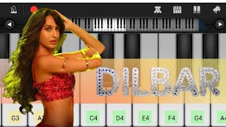 Dilbar Dilbar Piano (Satyameva Jayate), Neha Kakkar | Mobile Perfect Piano Tutorial screenshot 5