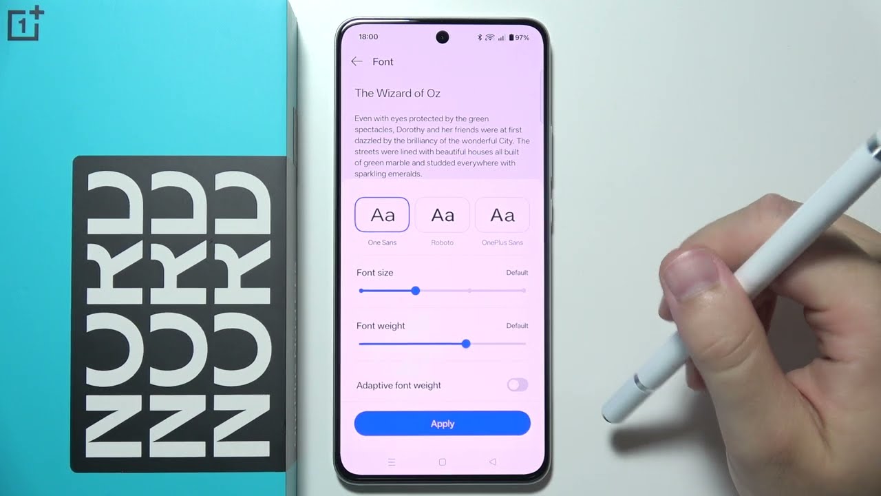 OnePlus Nord CE 5: How to Change Font Size