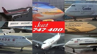 BOEING 747400 Super Compilation from the 90s!