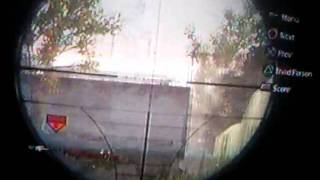 guy flying on cod4 wtf ps3