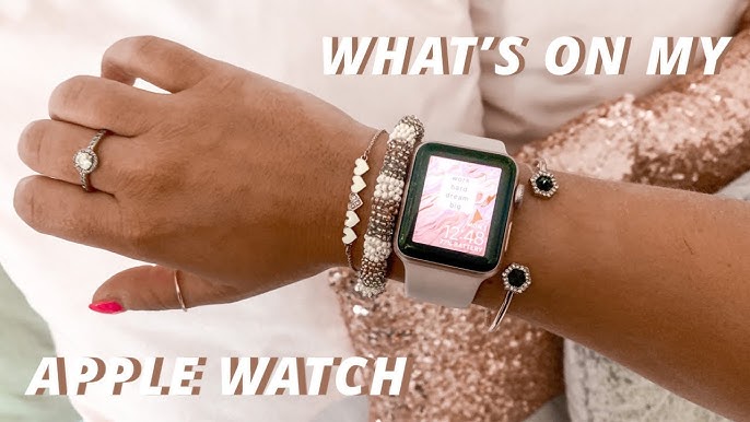 HOW TO MAKE YOUR APPLE WATCH LOOK LUXURIOUS FOR CHEAP! (FEATURING  & LOUIS  VUITTON 🤎) 