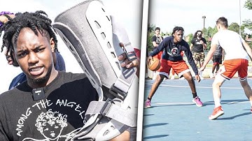 Trash Talker Called Me Out While INJURED So I EXPOSED HIM! (Mic