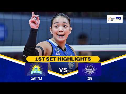 CAPITAL1 vs ZUS COFFEE | SET 1 HIGHLIGHTS | 2026-27 PVL ALL-FILIPINO CONFERENCE | OCT 20, 2026