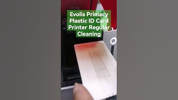 Evolis Primacy Plastic ID Card Printer Regular Cleaning #evolis #primacy #RegularCleaning #idcard