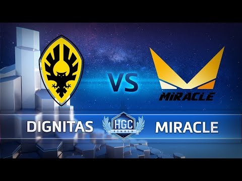 HGC Finals 2018 - Game 2 - Dignitas vs. Miracle - Bracket Stage Semifinals