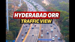 Hyderabad Outer Ring Road Traffic Orr City Driving View
