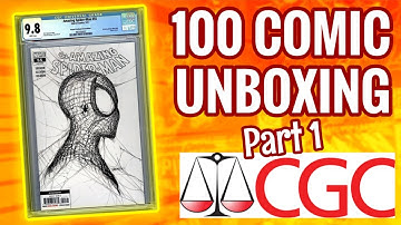 CGC Unboxing | 100 Books (Part 1)