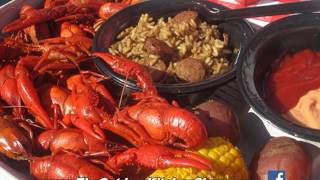 Crawfish boil, Jambalaya for 500 on location 500 Pound Crawfish Boil