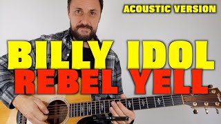 Video thumbnail of "Billy Idol Rebel Yell Lesson"