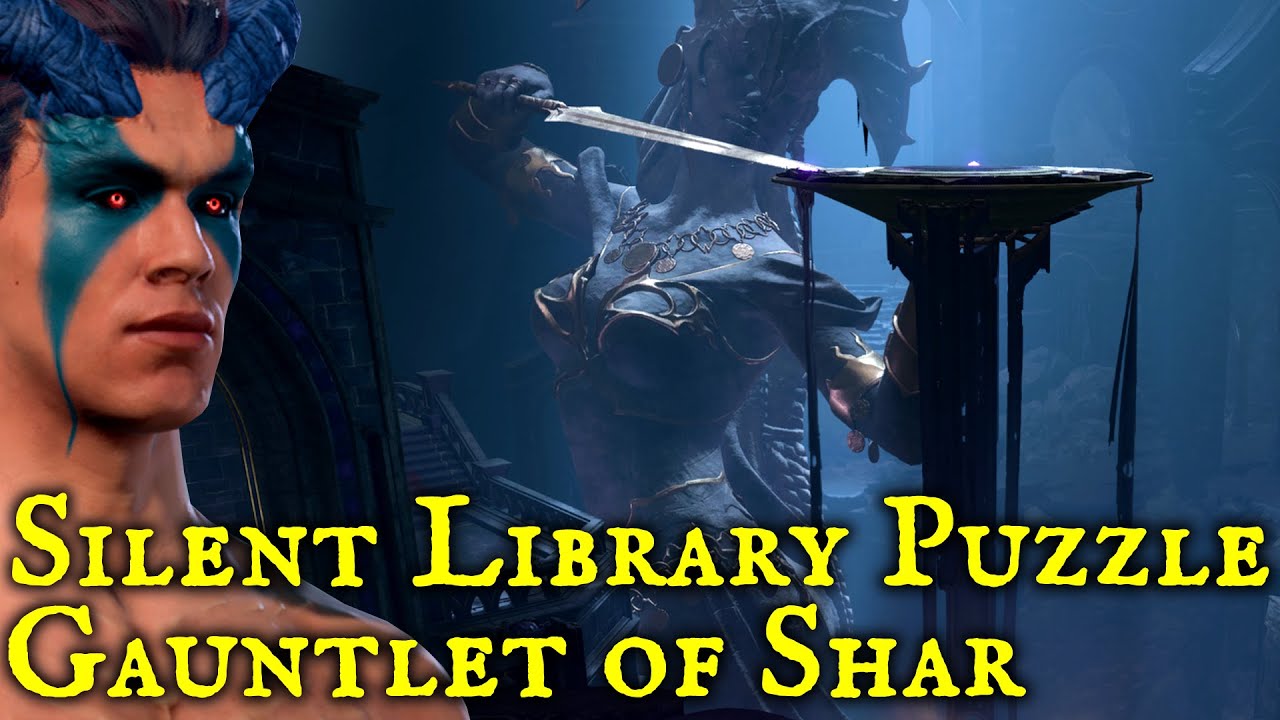Baldurs Gate 3 - Silent Library Puzzle 