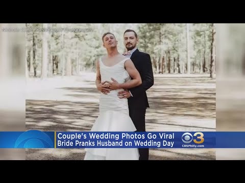 couple's-wedding-photos-go-viral-after-bride-pranks-husband-on-wedding-day