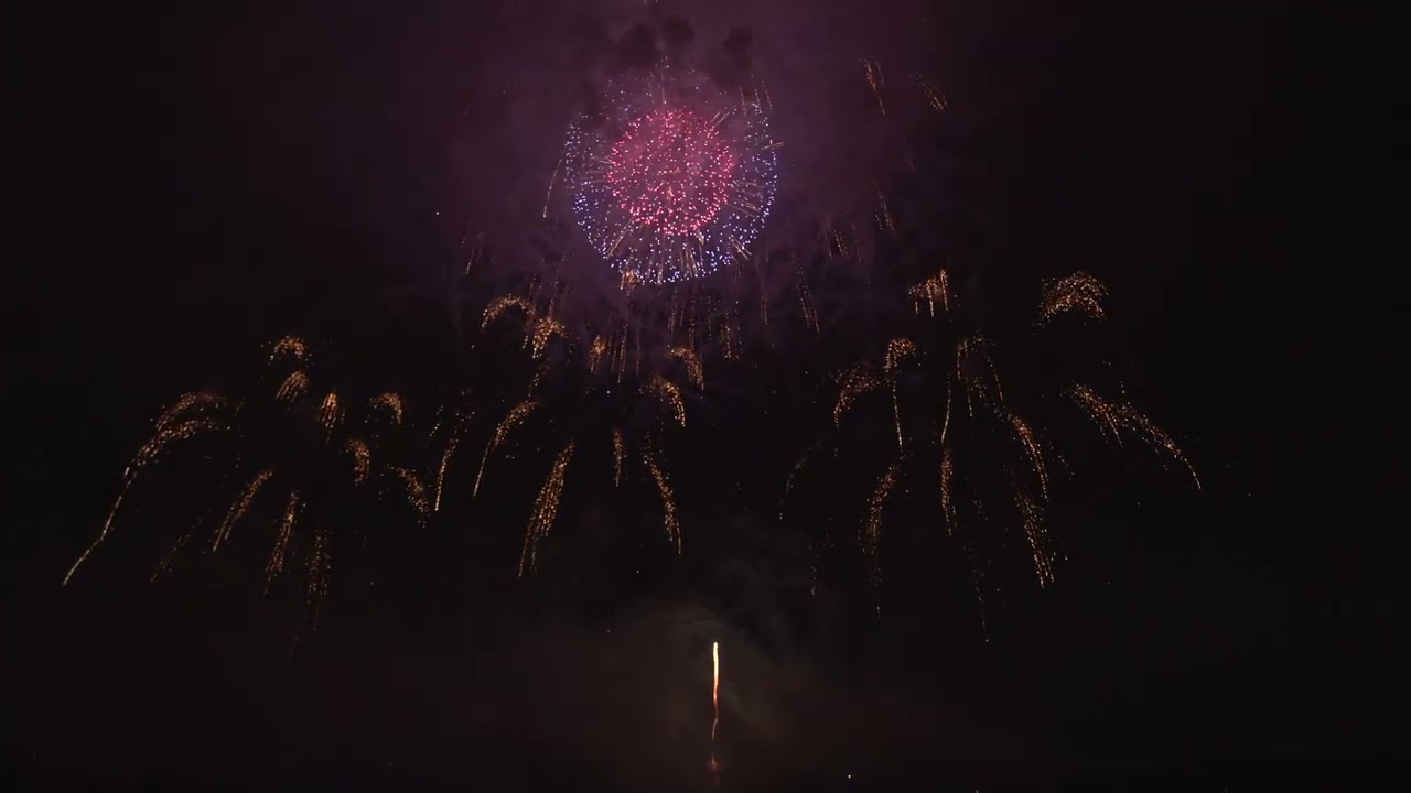 花火 にし阿波の花火2023 オープニング 信州煙火工業 8KHDR - YouTube