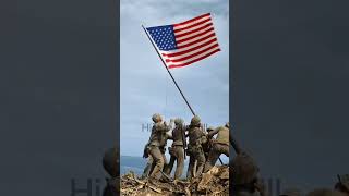 WW2 Historic Footage Colourised: IwoJila #ww2history #historyshorts #iwojima #warheroes