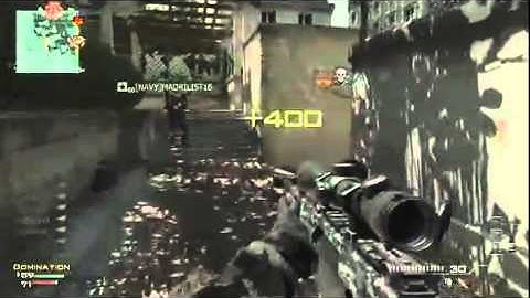 MW3 - 9 MAN STEALTH BOMBER KILLFEED!!