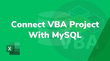 Master VBA & MySQL: How to Connect VBA Project with a MySQL Database!