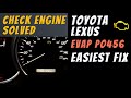 Toyota Check Engine Light: DIY Fix for P0456 "Small Leak Detected" Warning Code-RX350 2nd Gen RX400