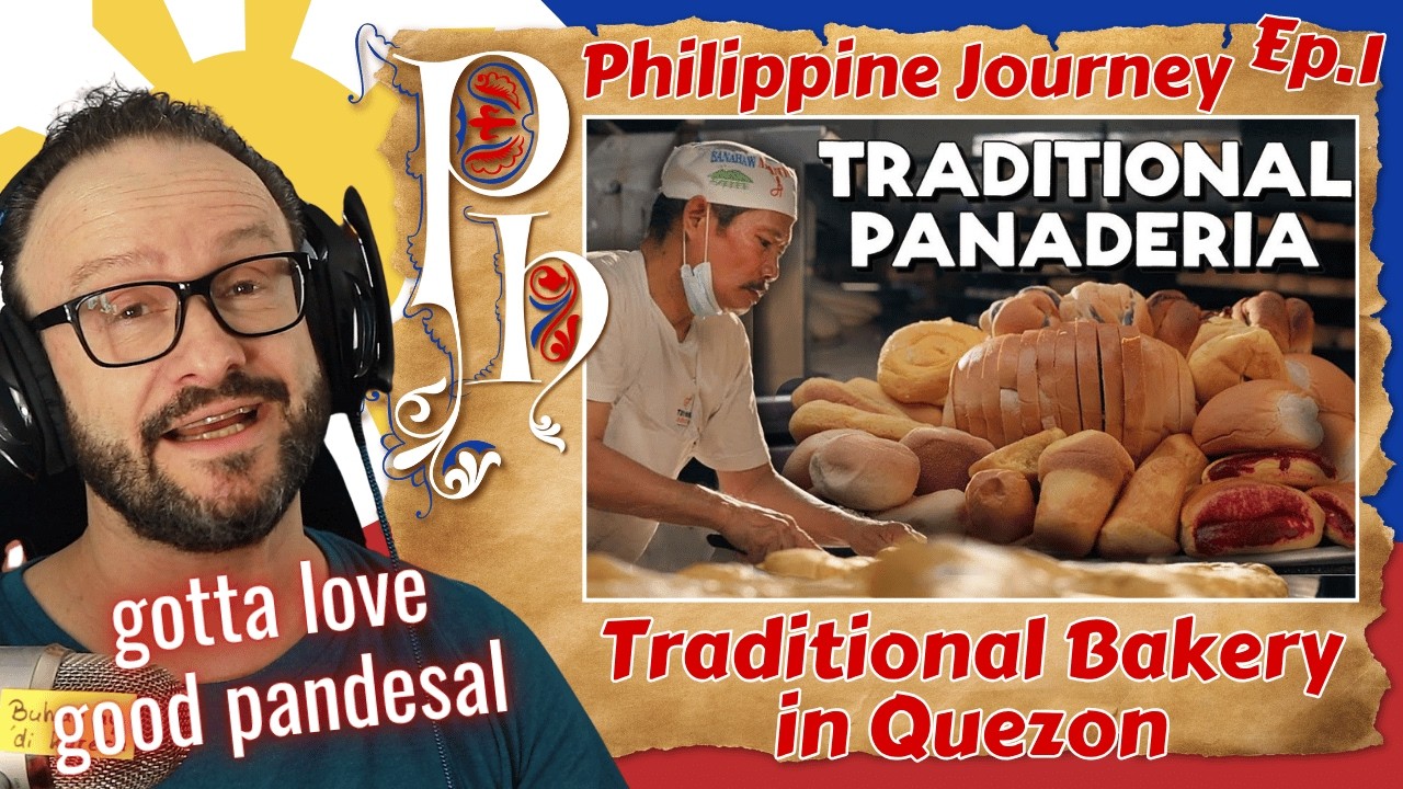 Philippine Journey Ep 1 - How Filipino Breads Are Made in a Traditional Bakery in Quezon reaction