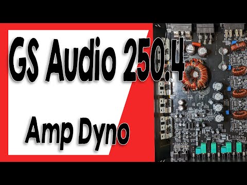 GS Audio GS-250.4 - 4 Kanal Class D Endstufe | Car Amplifier | Amp Dyno