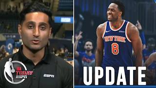 Shams BREAKING: Knicks’ OG Anunoby to return for Game 1 of the Eastern Conference Finals | NBA TODAY