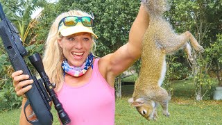 Tree Rat Catch & Cook Squirrels Destroying My Garden