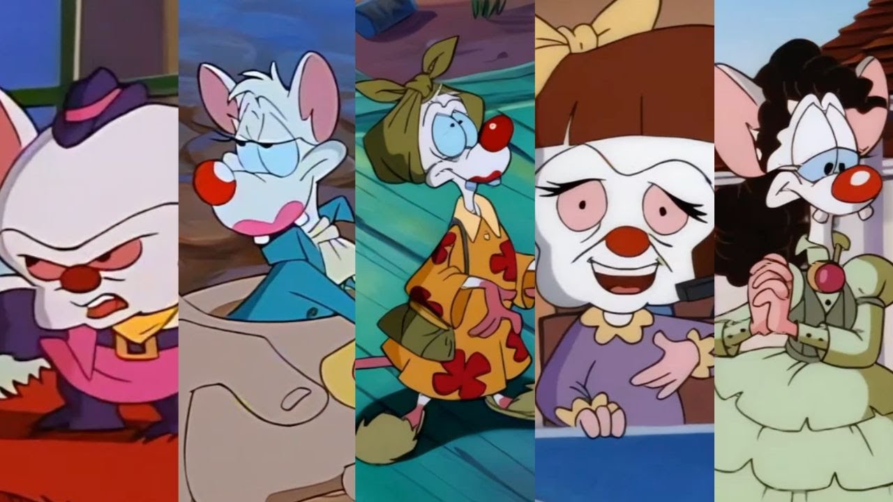 Crossdressing in Cartoons: Pinky and the Brain