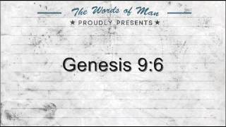 The Holy Bible: Genesis 9:6