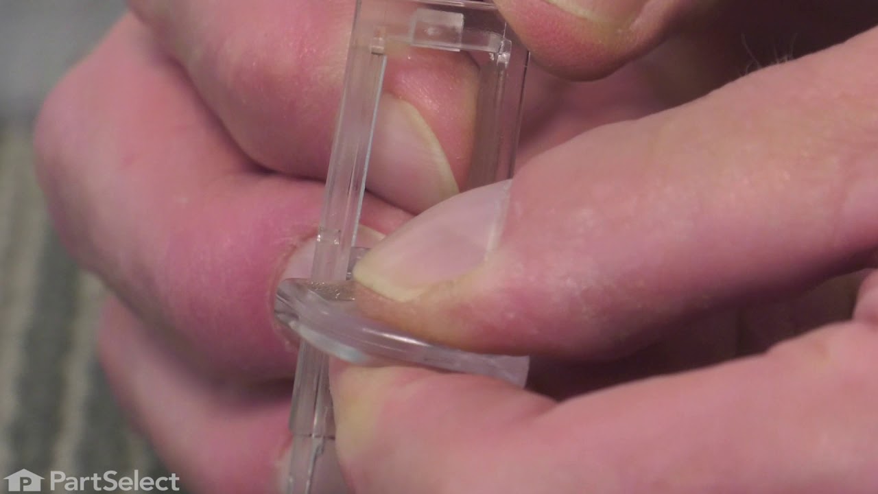 Whirlpool Refrigerator Repair - How to Replace the Humidity Control Slide (Whirlpool # WP2176222)