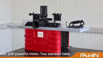 Allwin CE Certified 1.5kW variable speed vertical spindle moulder Model#: VSM-50