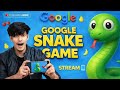 playing google snake!