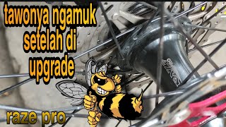 Suara hub raze pro sebelum dan sesudah upgrade