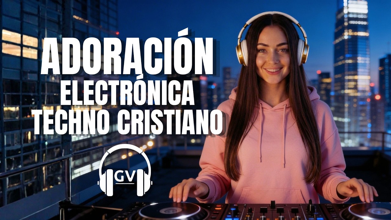 ✨ ADORACIÓN ELECTRÓNICA | Techno, Trance y House Cristiano | 1 Hora de Alabanzas EDM para Jóvenes