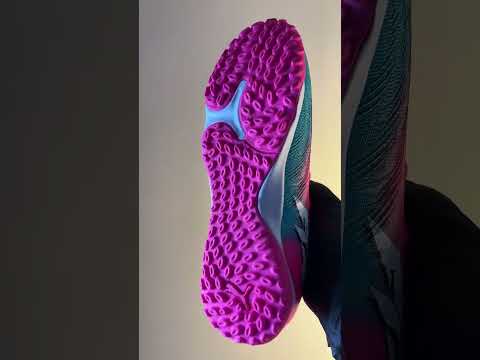 Chuteira Society Puma Future 9 Match TT Jr Rosa / Azul