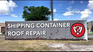 Shipping Container Roof Repair and other Henry’s Tropicool