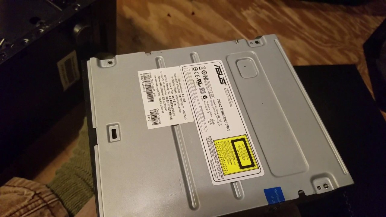 What exploded in my cd drive? - YouTube