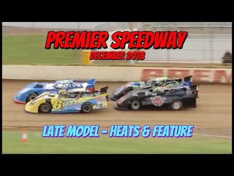 Premier Speedway Late Model Heats & Final Dec 2018