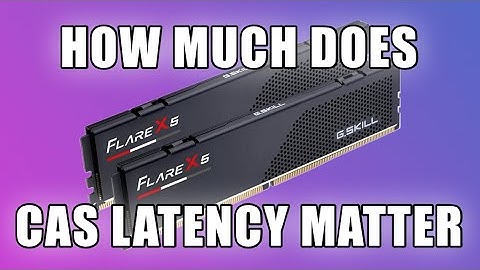 DDR5 CAS Latency Performance Impacts