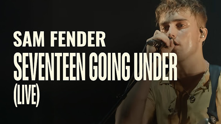 Seventeen Going Under Live version - Live performance video thumbnail