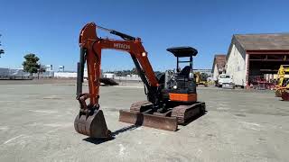MINI EXCAVATOR 2017 HITACHI ZX40U 5B #50982 - YouTube