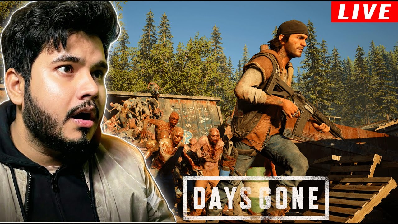 (HINDI )DAYS GONE LIVE WALKTHROUGH | ZOMBIE HORROR SURVIVAL GAME