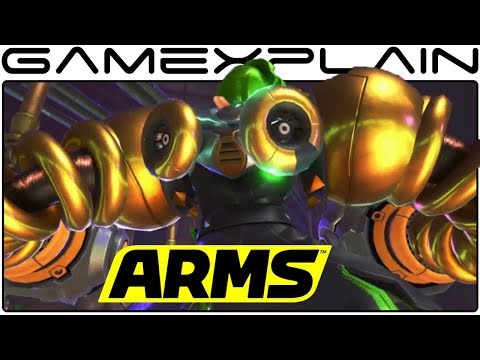 New ARMS Character & Stage Revealed in 5.0 Update Trailer