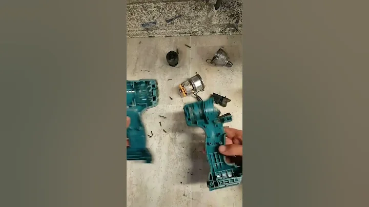 Convincing fake copy Makita nut gun, cleaned up and repaired faulty switch. #copy #fake #makita #gun