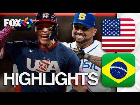 United States vs. Brazil Highlights ⚾️ World Baseball Classic on FOX