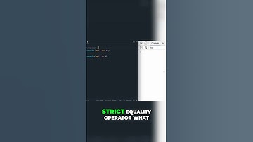 Master JavaScript Equality Operators: == vs === Explained