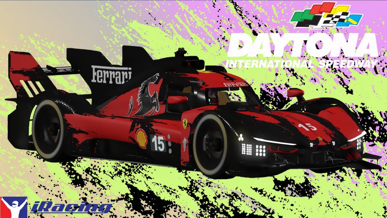 499P в Дайтоне… Абсолютный хаос от начала до конца iRacing