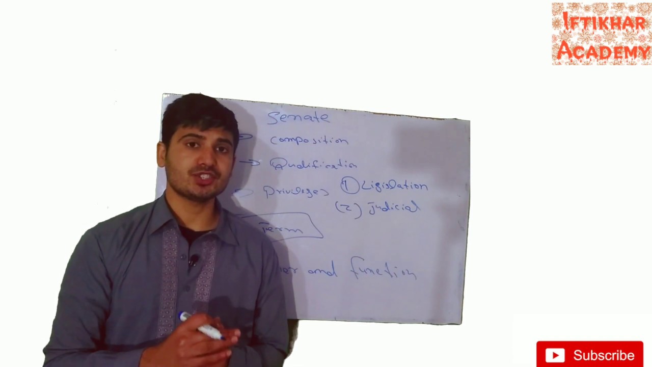 power of senate in pakistan senator privileges & composition of senate of pakistan senate pdf notes