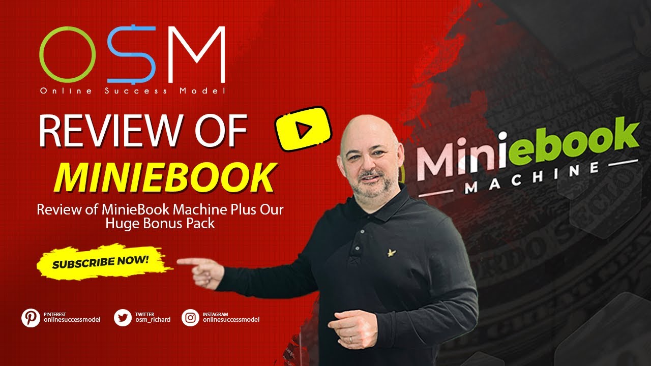 MiniEbook Machine Review and Biggest Bonus Package
