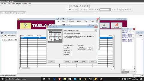 Reporte Visual FoxPro